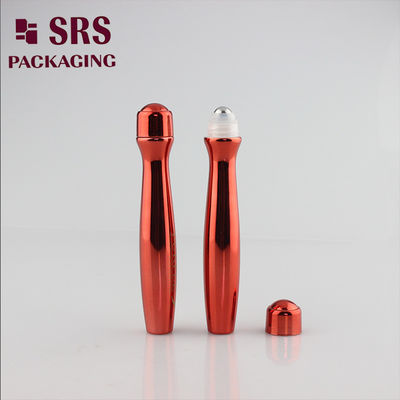 Αγορά SRS8447-15ML Φανταχτερό Γυαλιστερό Κόκκινο Άδειο Πλαστικό Μπουκάλι Roll On Με Εκτύπωση διαδικτυακή κατασκευή