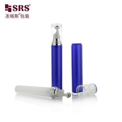 Αγορά LR001-15/20ML Ακρυλικό Μπουκάλι Roller Μπλε Ψεκασμού Χρωματισμένο Με Γυαλιστερό Ασημένιο Ώμο διαδικτυακή κατασκευή