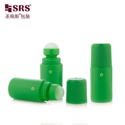 Αγορά RPPC ξύλινο πράσινο χρώμα 50% PCR Roll On Bottle 60ml Για γυναίκες Αντιδιασφρητικό διαδικτυακή κατασκευή