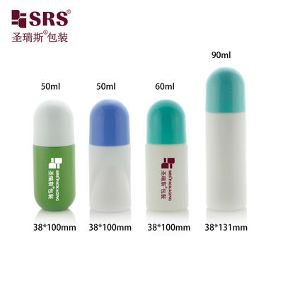Αγορά Μπουκάλι αποσμητικού roll-on 2oz 3oz λευκό με πλαστικό καπάκι PP και μπίλια διαδικτυακή κατασκευή