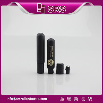 Αγορά SRS Luxury Empty 10ml Matte Black Glass Roll σε μπουκάλι για άρωμα διαδικτυακή κατασκευή