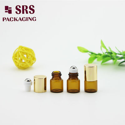 Αγορά SRS Empty 1ml πορτοφόλι με γυάλινο κυλίνδρου με χρυσό καπάκι αλουμινίου διαδικτυακή κατασκευή