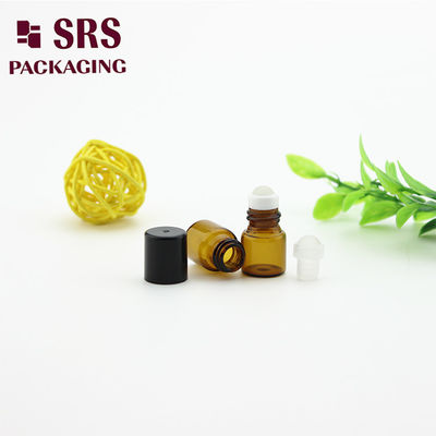 Αγορά SRS κενό 1ml κεχριμπάρι γυάλινο ρολό σε μπουκάλι με μαύρο πλαστικό καπάκι διαδικτυακή κατασκευή