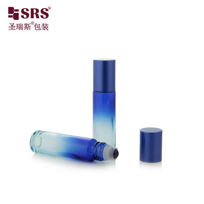Αγορά BLPM-10ml 100% Χωρίς Διαρροή Χοντρότοιχο Μπουκάλι Ρολέτας Σκούρο Μπλε Γυαλί με Μπάλα από Πολύτιμο Λίθο για Συσκευασία Καλλυντικών Ορού διαδικτυακή κατασκευή