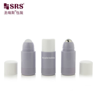 Αγορά Rppe(P)-50ml Άδειο Μοβ Λεβάντας Πρωτεύουσα Συσκευασία Επαναγεμιζόμενο Μπουκάλι Roll On Με Βιδωτό Κλείσιμο Για Περιέχει Gel Προσωπικής Φροντίδας διαδικτυακή κατασκευή