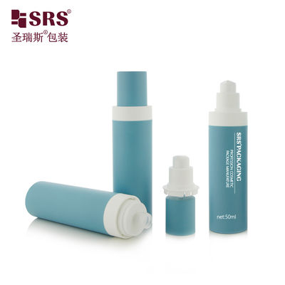 Αγορά 50ml 100ml PP Airless Serum Bottle Custom Color Refillable διαδικτυακή κατασκευή