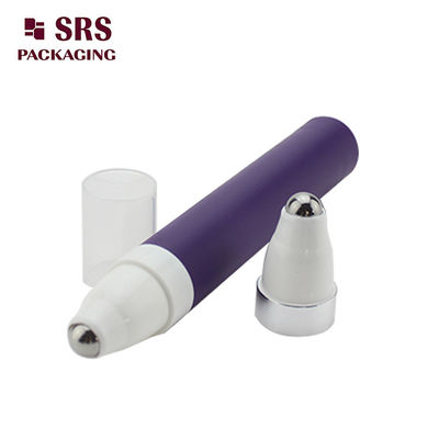 Αγορά SRS 15ml μωβ χρώματος airless φιάλη roll on κρέμας ματιών με ατσάλινη μπάλα διαδικτυακή κατασκευή