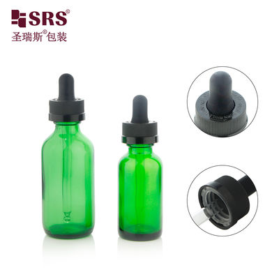 Αγορά 30ml 60ml Hot Selling Glass Dropper Bottle with Child Resistant Cap for Skincare Serum Oil διαδικτυακή κατασκευή
