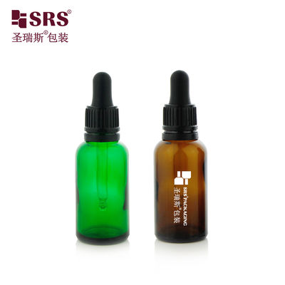 Αγορά 5ml 10ml 15ml 20ml 30ml 50ml 100ml Glass Dropper Bottle for Skincare Essential Oil with Tamper Evident διαδικτυακή κατασκευή