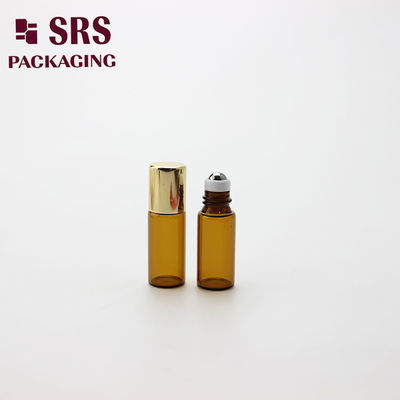 Αγορά SRS Χονδρικό άδειο 3ml μίνι κεχριμπαρένιο γυάλινο ρολό άρωμα σε φιάλη διαδικτυακή κατασκευή