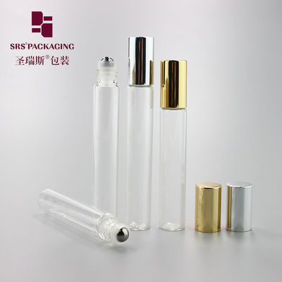 Αγορά Προϊόντα αποθεμάτων σαφώς 8ml 10ml κενό γυάλινο άρωμα σε μπουκάλι με χρυσό καπάκι αλουμινίου διαδικτυακή κατασκευή