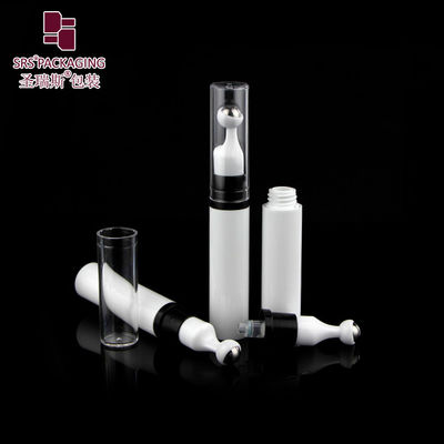 Αγορά A0031-10ML Λευκό Roll On με Κεφαλή Airless Pump, Ατσάλινη Μπίλια Roller, Λευκό Μπουκάλι Ορού Ματιών, Συσκευασία Καλλυντικών διαδικτυακή κατασκευή