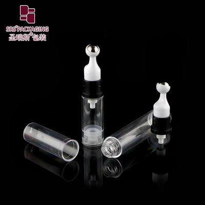 Αγορά A0031-5ml 10ml 12ml 15ml μπουκάλι κρέμας ματιών με κυλίνδρους σε σφαίρες αέριο αντλία κυλίνδρους μπουκάλι άδεια συσκευασία προμηθευτής διαδικτυακή κατασκευή