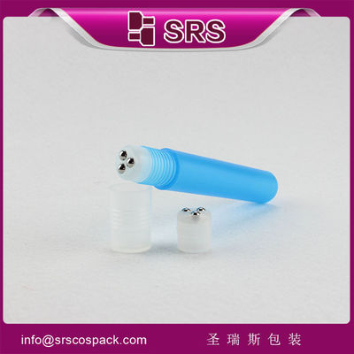 νέο προϊόν 15 ml κενή κρέμα ματιών 3 σφαίρες πλαστικό μπουκάλι