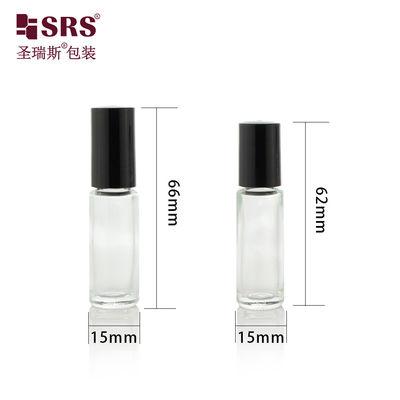 Σειρά Γυάλινων Μπουκαλιών Roll On με Καπάκι από Πολύτιμο Λίθο με 100% Απουσία Διαρροών