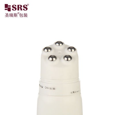 Μεγάλο 5 κυλίνδρους σφαίρα σωλήνα Διαφανές πλαστικό κάλυμμα κάλυμμα D40mm Για μασάζ ποδιών συσκευασία