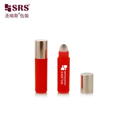RPA(S)-2ML Μπουκάλι ρολέρ πλαστικό έγχυσης Hot Magenta Red για αιθέριο έλαιο