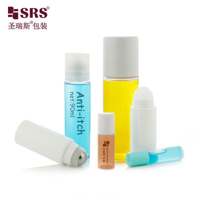 Καταπραϋντικό Gel Πλαστικό Μπουκάλι Roller 15ml 20ml 60ml 90ml 3oz Με Μπάλα από Πολύτιμο Λίθο