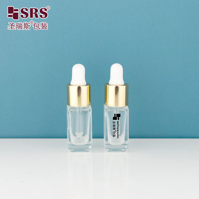 D97-4ml Black Silkscreen Logo Προσαρμοσμένο αιθέριο λάδι γυάλινο μπουκάλι σταγονιδιώτη για ακριβή διανομή