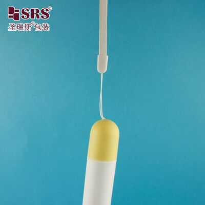 Παγωμένο Ροζ Καπάκι Μπουκάλι PP Πλαστικό Μπουκάλι Λαδιού Roller Ball Στρογγυλό 25ml Μπουκάλι Λαδιού Μασάζ Μωρού