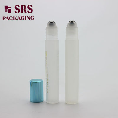 SRS κενό καλλυντικό 15ml παγετό πλαστικό φιάλη κυλίνδρου για κρέμα ματιών