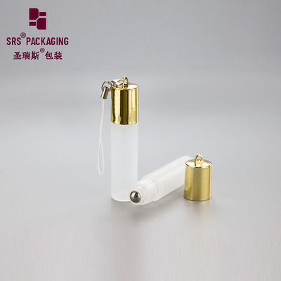 Δωρεάν δείγμα μίνι καλλυντικό άδειο πλαστικό λευκό άρωμα ρολό φιαλίδιο 5ml