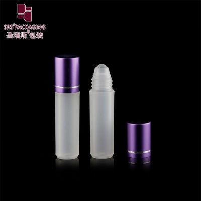 Διαφανές φιαλίδιο PCR 2ml Clear PP Roller Bottle με λεία επιφάνεια για προσωπική φροντίδα.